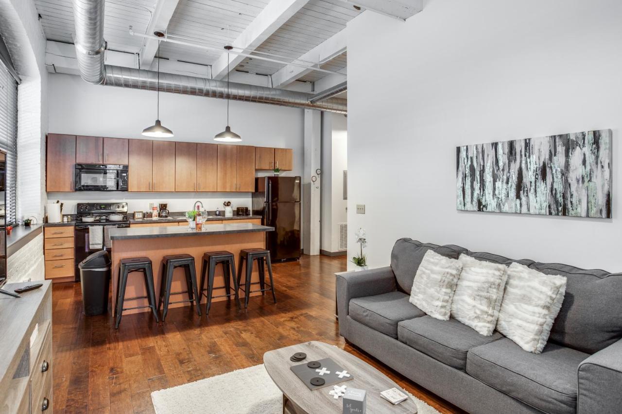Апартаменти Ny Style Centric Loft With King Bed By Park Ave Рочестер Екстер'єр фото
