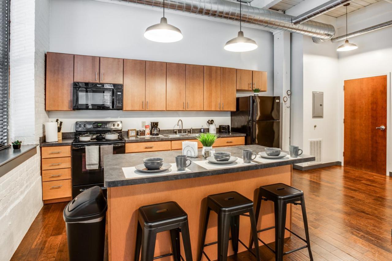 Апартаменти Ny Style Centric Loft With King Bed By Park Ave Рочестер Екстер'єр фото