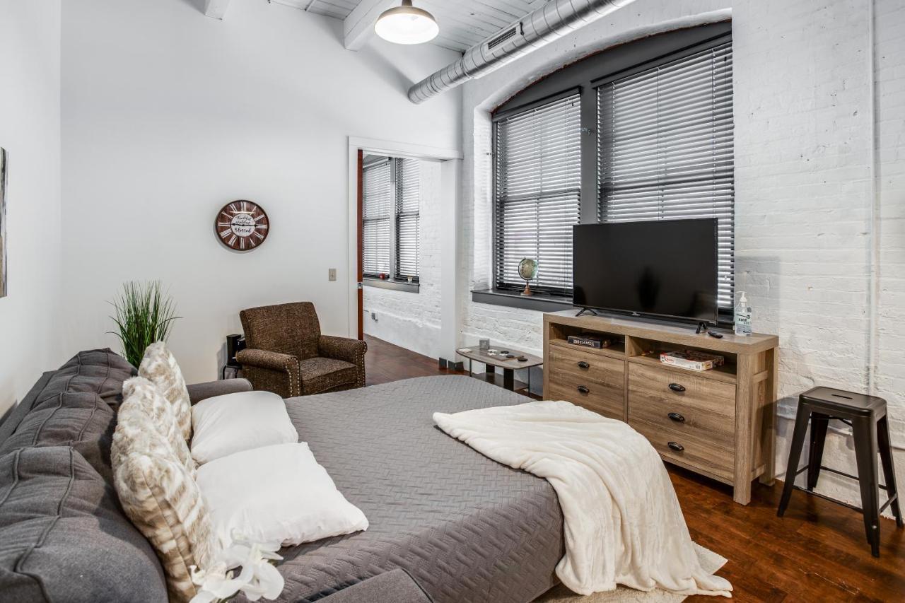 Апартаменти Ny Style Centric Loft With King Bed By Park Ave Рочестер Екстер'єр фото